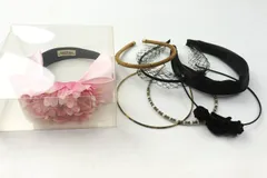 カチューシャ 7点セット ヘアアクセサリー まとめて 大量 レディース accessory 【中古】