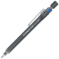 線幅:0.7ｍｍ ステッドラー シャーペン 製図用 メタリックグレー 0.7mm エントリーモデル 10本入 925 65-07*10