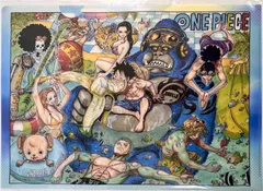 未開封　集英社　ONE PIECE A4クリアファイル　麦わらの一味のサムネイル