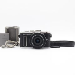 ＜美品＞OLYMPUS E-PL8 レンズキット ブラック｜Wi-Fi搭載×自撮り対応｜可動モニター＆軽量ボディ｜シャッター数532枚