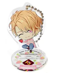 【中古】キーホルダー・マスコット(キャラクター) 茅ヶ崎至 「A3!(エースリー)×animatecafe トレーディングアクリルスタンドキーホルダー いちご狩りver. Aグループ」