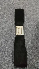 キンチ 腰紐 黒1本(正絹)