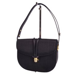 La Borsa 2way ハンドバッグ ドーム型 ブラック - メルカリ