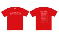 【中古】Tシャツ(男性アイドル) J-FRIENDS Tシャツ レッド 「COUNTDOWN FROM TOKYO 2000-2001」