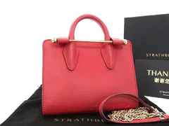 □極美品□ STRATHBERRY ストラスベリー レザー チェーン 2WAY