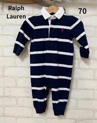 子供服　ブランド　ラルフローレン　ロンパース　70㎝　RALPH LAUREN　ラルフロンパース　ポロラルフローレン　　送料無料　ベビー用品