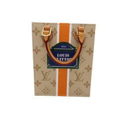 【中古】LOUIS VUITTON ルイ・ヴィトン M23615 モノパナム・キャンバス プティット・サックプラ 2WAYバッグ ハンドバッグ ショルダーバッグ レディース A2502734【無料ギフトラッピング承ります】