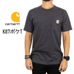 【新品】カーハート Tシャツ 半袖 ロゴ ポケT Carhartt ワークウェア K87 メンズ ユニセックス