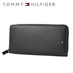 【訳あり】 アウトレット トミーヒルフィガー TOMMY HILFIGER 財布 メンズ 男性 長財布 ラウンドファスナー 本革 財布 0091-4909/01 31TL13X015-001