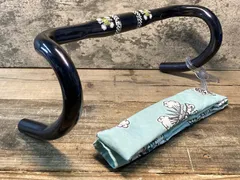 NITTO b812 ハンドル (黒) ブルーラグ別注シムワークス
