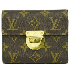 本物 ルイヴィトン LOUIS VUITTON LV ポルトフォイユ コアラ モノグラム 折財布 コンパクトウォレット ブラウン M58013 ビトン 財布 ウォレット 中古 【フォロー割】