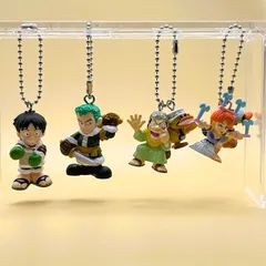 ONE PIECE ワンピース ワンピースイング ルフィ ゾロ バーボンJr.＆ ウソップ ヒコイチ＆ ナミ 4種