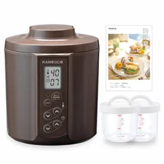 タニカ ヨーグルトメーカー カモシコ アイボリー より使いやすくなった発酵食メーカー KAMOSICO（カモシコ）