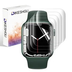 【在庫処分】DIKESHGU Apple Watch Series 7/8/9 用フィルム 41mm アップルウォッチ Series 7/8/9 用画面保護フィルム 41mm 24時間自動修復技術 TPUフィルム キズ修復 アップルウォッチ保護フィルム 画面保