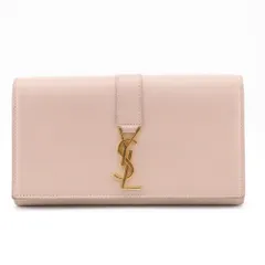 SAINT LAURENT PARIS/サンローランパリ GNC414567 レザー 長財布 ピンク レディース ブランドのサムネイル