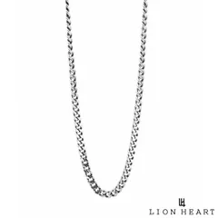 ライオンハート ミディアム シルバー チェーンネックレス 喜平 シルバー925 いぶし仕上げ60cm メンズ ブランド 喜平チェーン チェーン ネックレス