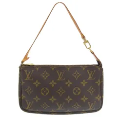 【本物保証】 ルイヴィトン LOUIS VUITTON モノグラム ポシェットアクセソワール アクセサリーポーチ M51980