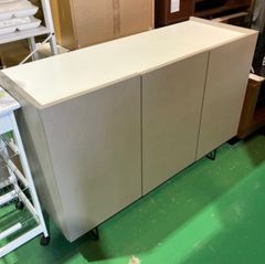 【LOWYA/美品】ロウヤ　国産 サイドボード 収納 棚 キャビネット チェスト リビングボード【店舗まで引き取り限定価格】【配達の場合ご相談ください】