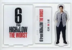 【中古】アクリルスタンド・アクリルパネル 川村壱馬(花岡楓士雄)/白シャツ アクリルスタンド 「6 from HiGH＆LOW THE WORST」