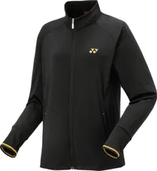 【新品・5営業日で発送】YONEX ヨネックス ウィメンズニットウォームアップシャツ (57087) 色 : ブラック サイズ : O 