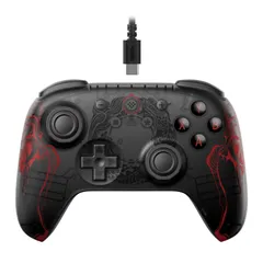 新品 8BitDo Ultimate 2C Windows PC および Android 用有線コントローラー。1000Hz ポーリング レート、ホール効果ジョイスティックとホール トリガー、再マッピング可能な L4/R4 バンパーを搭載 (WuKong)