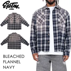 【 本国現地価格 】25AW EPTM BLEACHED FLANNELS 【ブリーチフランネルシャツ】【ダメージシャツ】【S】【M】【L】のサムネイル