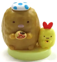 【中古】食玩 トレーディングフィギュア とんかつ＆えびふらいのしっぽ(温泉) 「チョコエッグ すみっコぐらし3」
