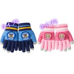 ✨新品✨ パウパトロール 子供用手袋 キッズグローブ スカイ/マーシャル 伸縮性あり スマホ対応 男の子 女の子 防寒 あったか 冬用 保育園 幼稚園 小学生 通学 散歩 外遊び サイズ9.5×14cm