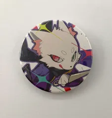 crazy raccoon クレイジーラクーン CR Ras ラス 缶バッジ