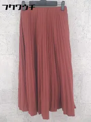 ◇ Lily Brown リリー ブラウン ロング プリーツ スカート Fサイズ ブラウン系 レディース  【1002798929623】