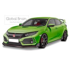 ホンダ シビック EK4 EK9 EXCEED2ピースフロントリップFRPver - メルカリ