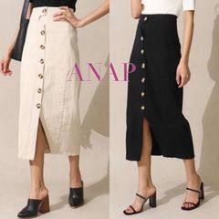 ANAP   /   ベッコウボタンツイルロングスカート 2color
