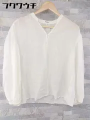 ◇ ADAM ET ROPE アダムエロペ 長袖 ブラウス カットソー サイズF オフホワイト レディース 【中古】 【1103110012044】
