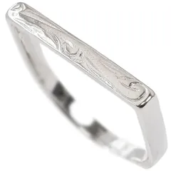 ハワイアンジュエリー リング 指輪 波 スクロール レディース メンズ ピンキーリング 細め ウェーブ つけっぱなしOK サージカルステンレス 重ね付け 記念日 誕生日 プレゼント ギフト スチールシルバー 柄あり ropr15sh