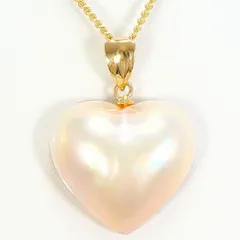 K18YG　ネックレス　necklace　シェル　総重量約4.1g　約39cm