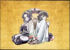 【中古】紙製品 胡蝶しのぶ＆栗花落カナヲ ミニチュア屏風 「WEBSHOPくじ 鬼滅の刃 柱稽古編 最終話『柱・結集』柱描き下ろしイラスト」 A賞