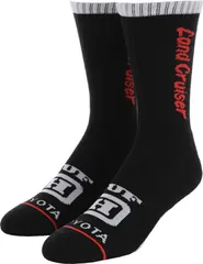 HUF Cruiser Socks Black 靴下 ソックス 送料無料のサムネイル