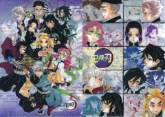 【中古】クリアファイル [単品] 集合 A5クリアファイル2枚セット 「鬼滅の刃 吾峠呼世晴原画展」