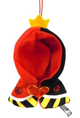 【中古】ぬいぐるみ ハートの女王(ふしぎの国のアリス) フード付ぬいぐるみケープ 「ディズニーヴィランズ」