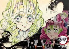 【中古】食器その他(キャラクター) 甘露寺蜜璃 紙製ランチョンマット 「鬼滅の刃×ufotable cafe 第7期 後期」 フード＆デザート注文特典