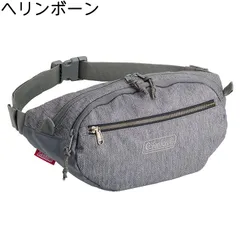 コールマン ウォーカーウエスト5 ヘリンボーン 大きいウエストポーチ coleman ウエストバッグ ヒップバッグ ボディバッグ メンズ レディース