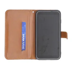 【数量限定】子機 対応 au/UQ モバイルルーター デニム生地 ケース SCR01 手帳型 (ダークブルー) Wi-Fi ギャラクシー 5g モバイルwi-fi Mobile scr01 手帳 カバー 5G レザー フリップ Galaxy ウォレット 脱着式のサムネイル