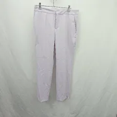 ◇ Θ ZARA ザラ シンプル スラックスパンツ サイズ38 パープル系 レディース E  【1505290002967】