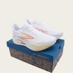 【美品】ブルックス ハイペリオンマックス 25cm HyperionMax （ハイペリオンマックス ホワイト）