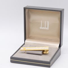 美品】dunhill ダンヒル ネクタイピン スクエア シルバー SV925 - メルカリ