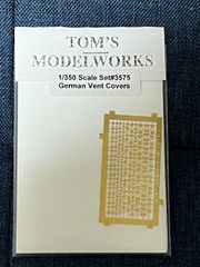 【TOMs MODELWORKS】TOMs MODELWORKS #3575 GERMAN VENT COVERS 【#3575】
