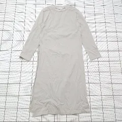 ◇ Θ オードリーアンドジョンワッド シンプル系 長袖 膝下丈 ワンピース サイズF グレー系 レディース E  【1508250001291】のサムネイル
