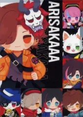 【中古】クリアファイル Arisakaaa A4クリアファイル 「DMMスクラッチ! Crazy Raccoon スクラッチ第一弾」 D-8賞