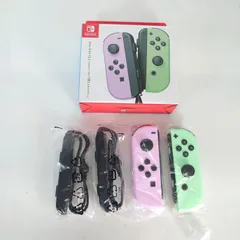未使用 任天堂 NINTENDO SWITCH Joy-Con  L（パステルパープル）R（パステルグリーン）ニンテンドー スイッチ ジョイコン