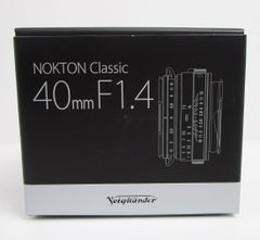 コシナ Voigtlander NOKTON Classic 40mm F1.4 SC VMマウント